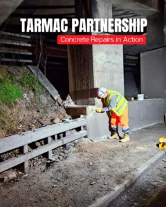 concrete repair bridge tarmac