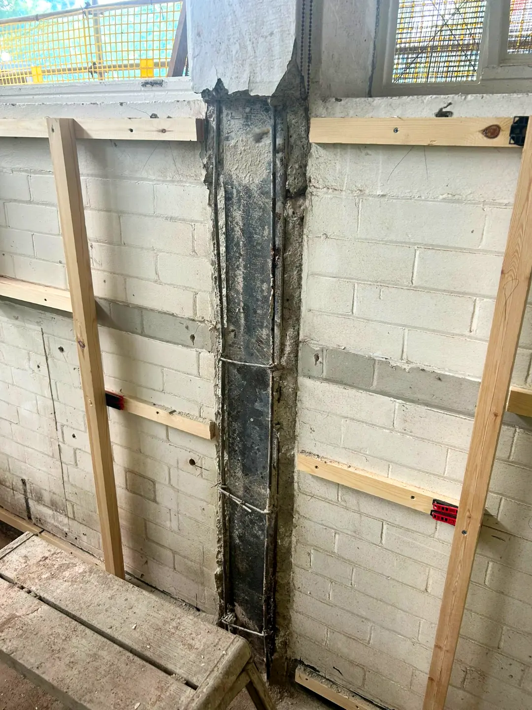 concrete repair school of architecture leverhulme building 1